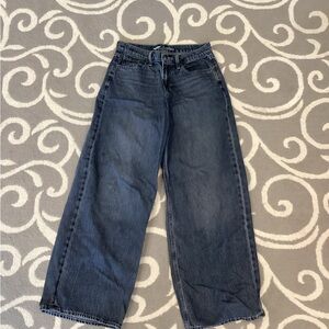 Old Navy Dark Denim Wide-Leg Jeans